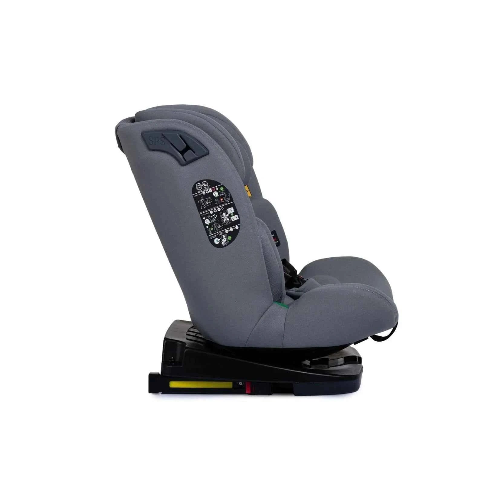 baby plus Pixi i-Size Group 0+/1/2/3 (Birth to 12 Years) Car Seat - Grey