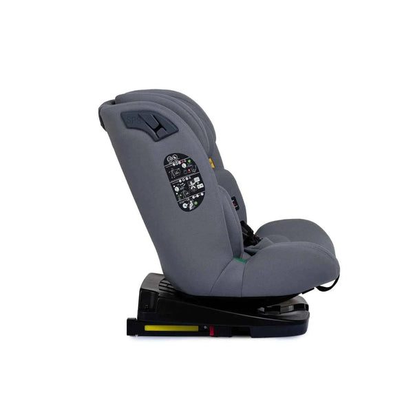 baby plus Pixi i-Size Group 0+/1/2/3 (Birth to 12 Years) Car Seat - Grey