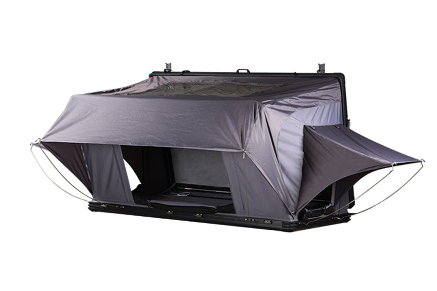 WEIER Vehicle Car Rooftop Tent - For Car / RV / Pickup / Van / Camper / 4x4 + Ladder + 7cm Mattress + Light + Shoe Bag