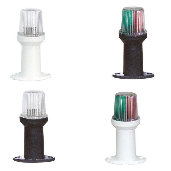 All-round Light Tri-colour 360° White Housing | 4Boats