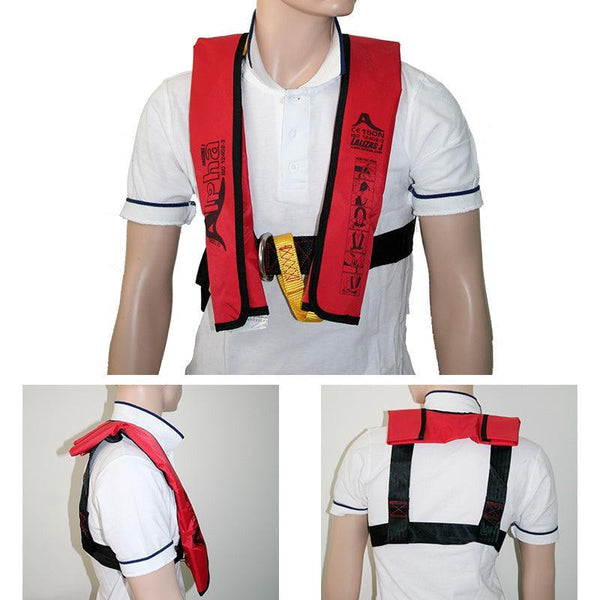 Alpha Inflatable 170N Lifejacket ISO 12402-3 (Auto/Manual) | 4Boats