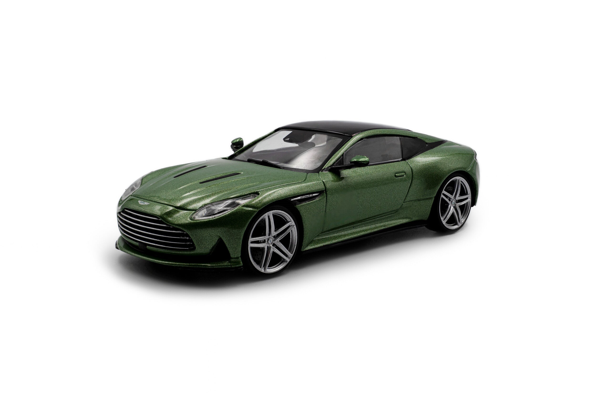 Aston Martin DB12 2023 Iridescent Emerald Green 1:43 Scale Solido Diecast Model