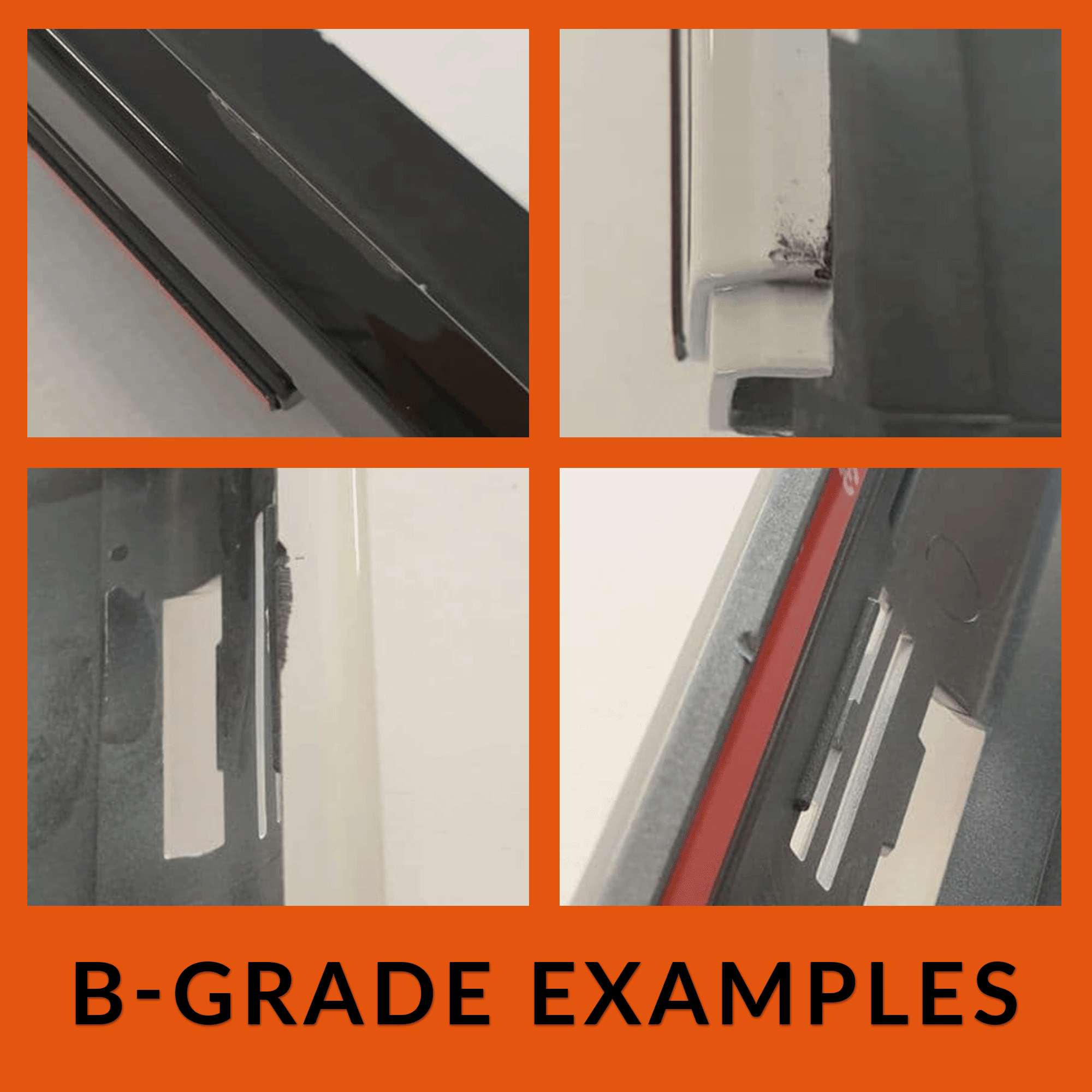 For VW T6 SWB Side Skirts Deep Black Plastic Painted and Ready to Fit (B-Grade)