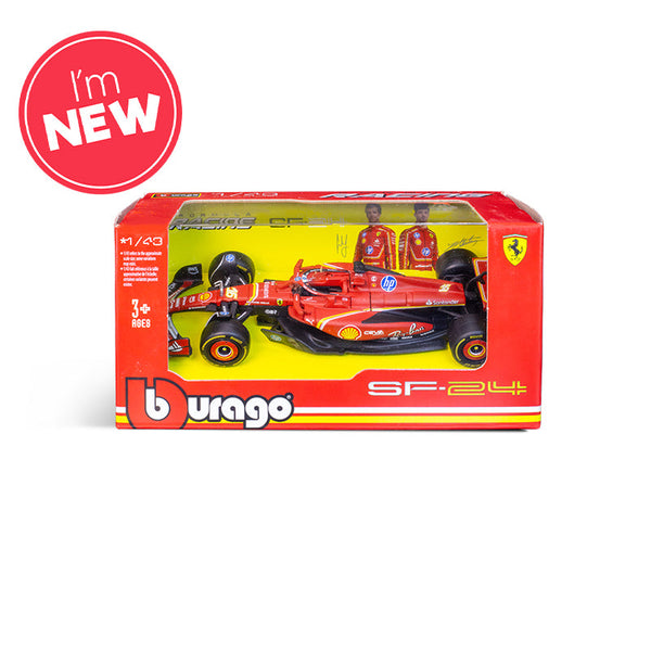 Ferrari SF-24 #16 F1 2024 Charles Leclerc 1:43 Scale Bburago Diecast Model