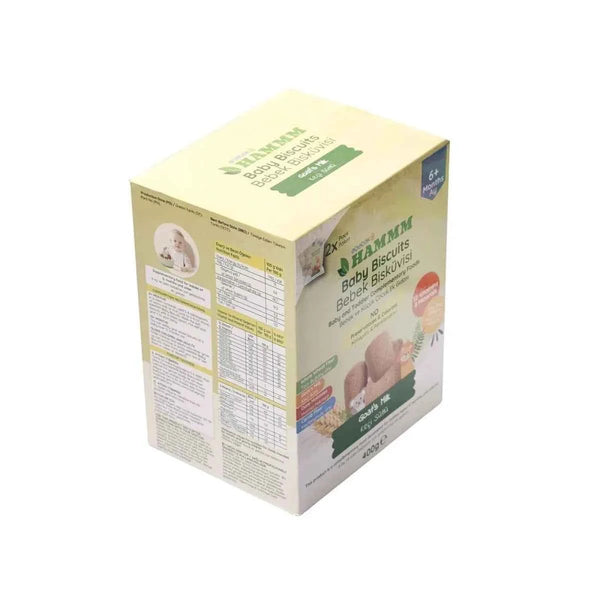 Hammm Baby Biscuits with Goat Milk 400g
