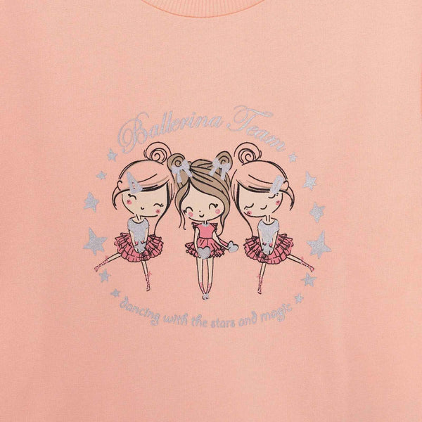 HelloBaby Basic Baby Girl Sweatshirt - Pink