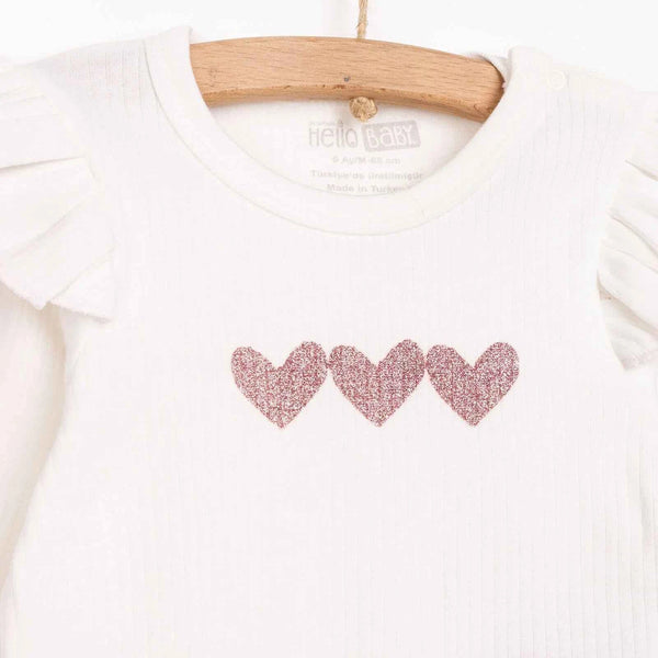 HelloBaby Girl Blouse - Skirt - Ecru