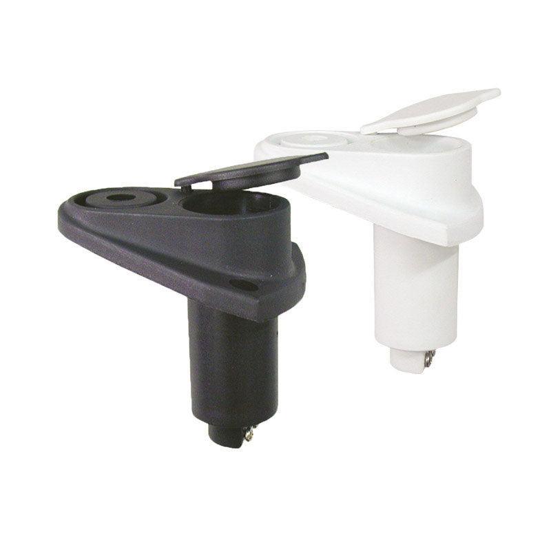 Base Plug-in Light Mount, White | 4Boats