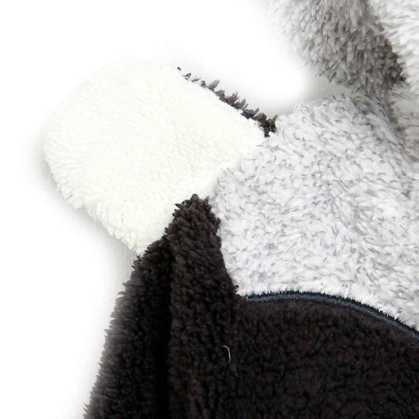 Midimod Newborn Cute Bears Welsoft Footed Jumpsuit - Grey