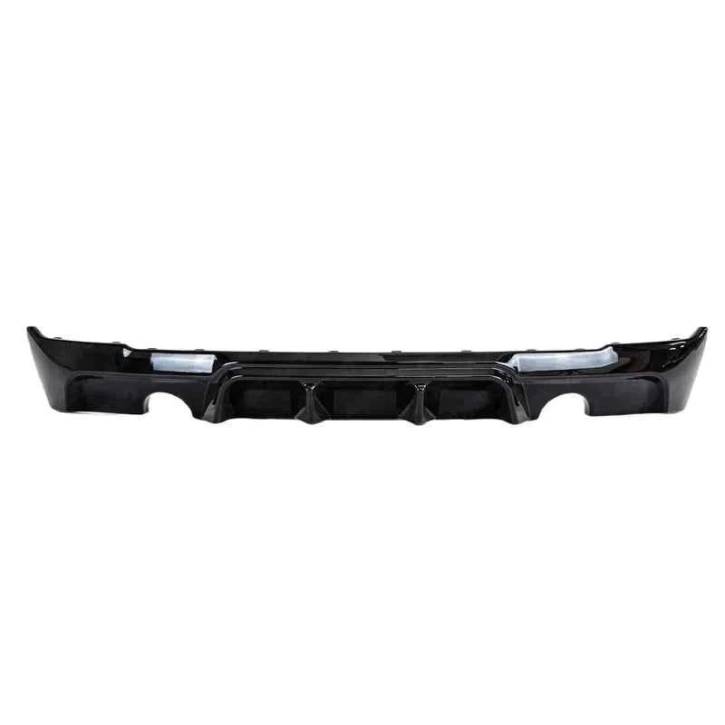BMW 2 SERIES M235I & M240I F22 F23 EVO-1 GLOSS BLACK REAR DIFFUSER BY ZAERO (2014-2019)
