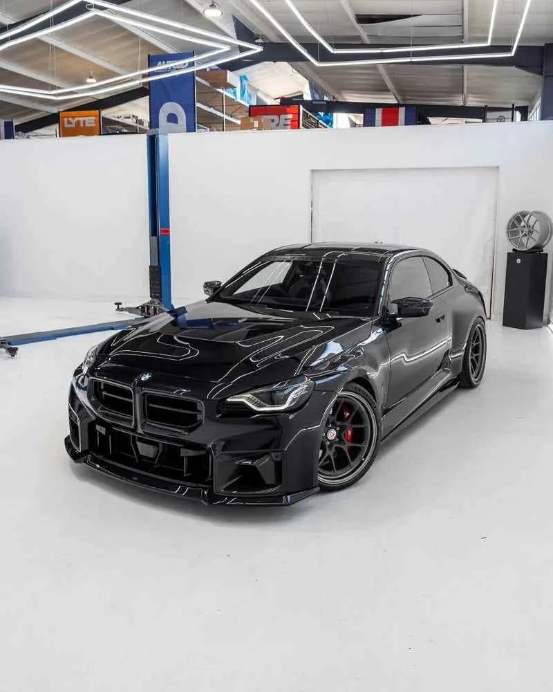 BMW M2 G87 EVO-S Gloss Black Front Lip by ZAERO (2023+)