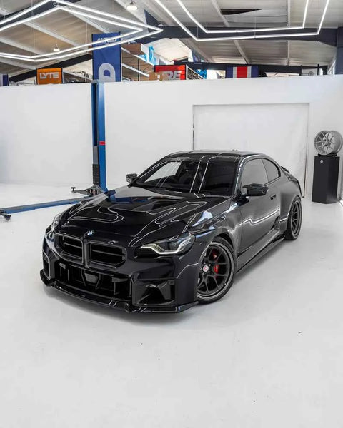 BMW M2 G87 EVO-S Gloss Black Front Lip by ZAERO (2023+)