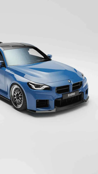 BMW M2 G87 EVO-S Gloss Black Front Lip by ZAERO (2023+)