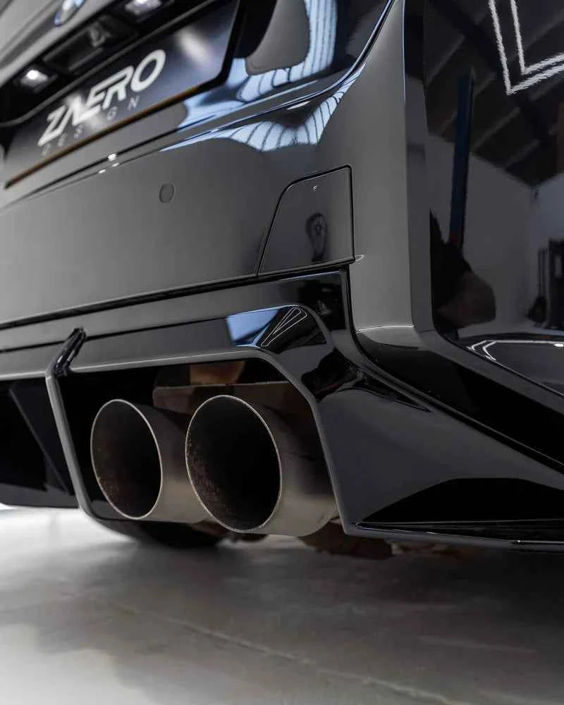 BMW M2 G87 EVO-S Gloss Black Rear Diffuser by ZAERO (2023+)