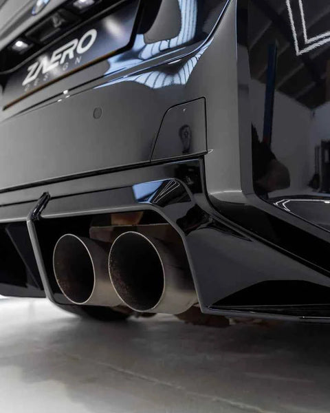 BMW M2 G87 EVO-S Gloss Black Rear Diffuser by ZAERO (2023+)