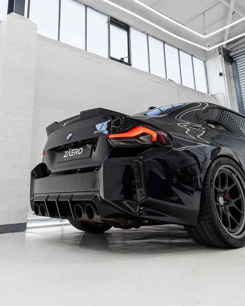 BMW M2 G87 EVO-S Gloss Black Rear Diffuser by ZAERO (2023+)