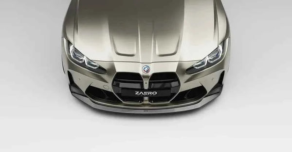 BMW M3 G80 G81 & M4 G82 G83 EVO-S Gloss Black Front Lip by ZAERO (2021+)