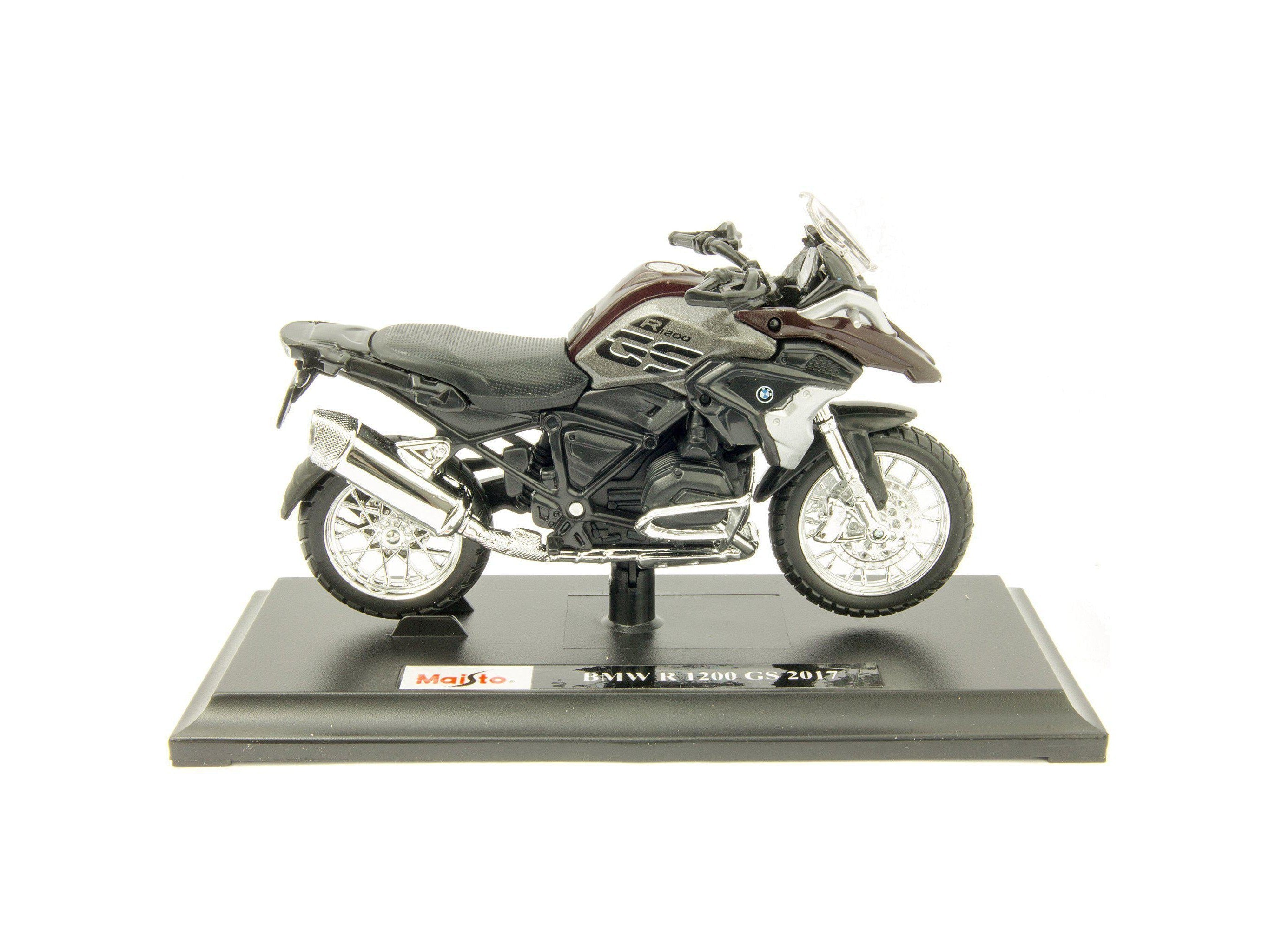 BMW R 1200 GS 2017 red - 1:18 Scale Motorbike Model
