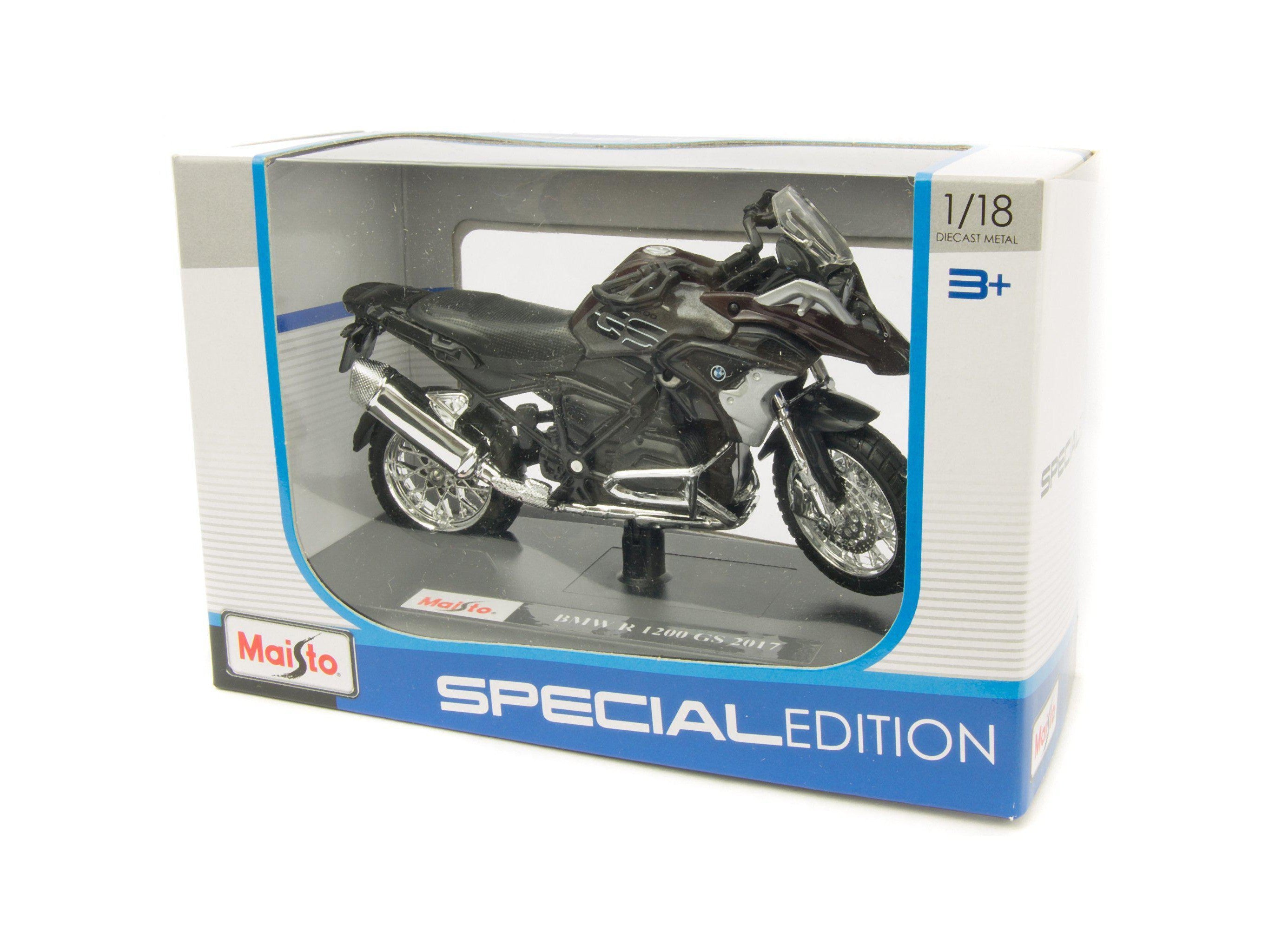 BMW R 1200 GS 2017 red - 1:18 Scale Motorbike Model