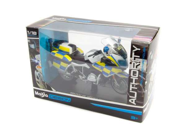 BMW R 1200 RT Police 1:18 Scale Bburago Diecast Model