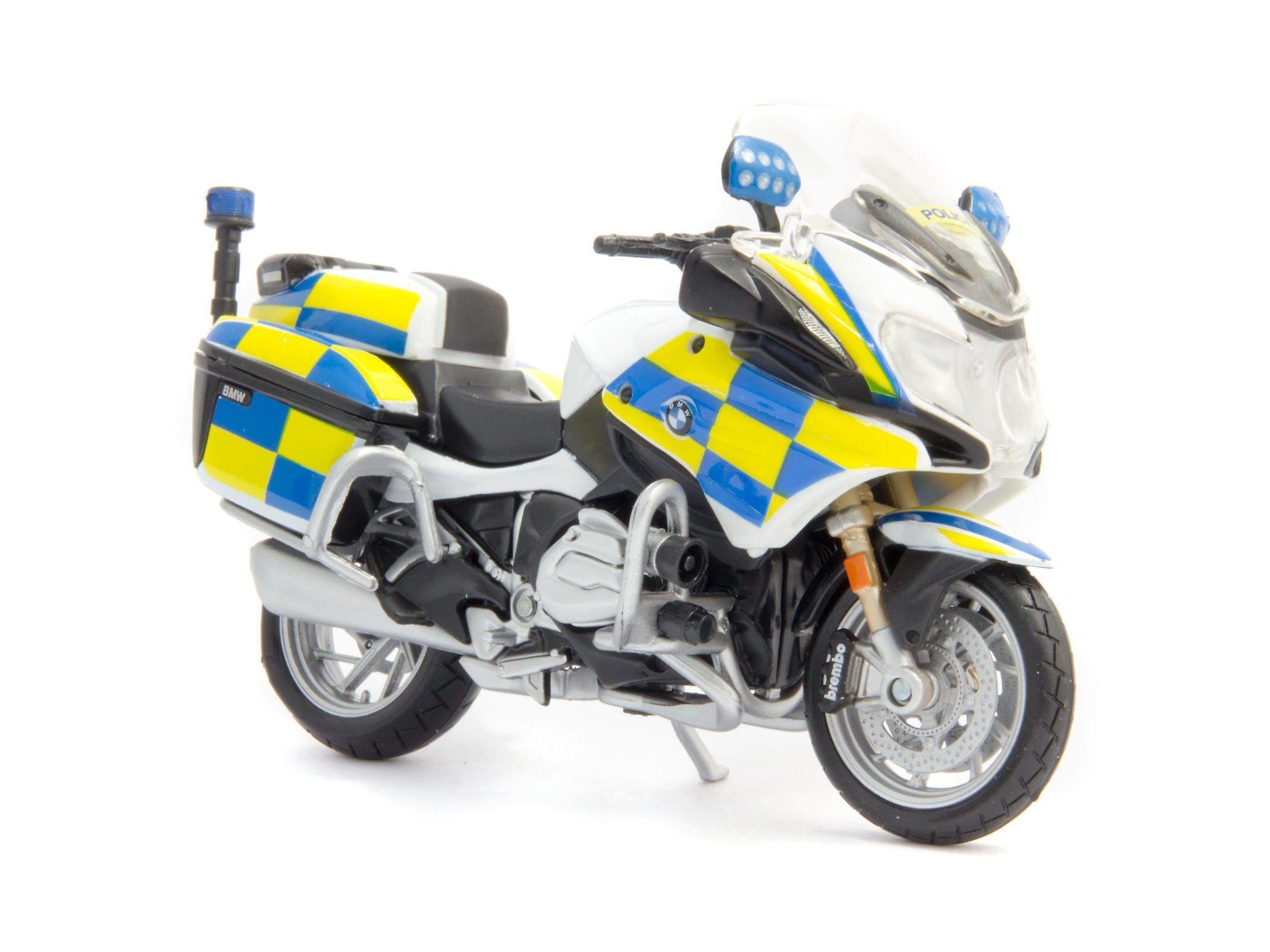 BMW R 1200 RT Police 1:18 Scale Bburago Diecast Model