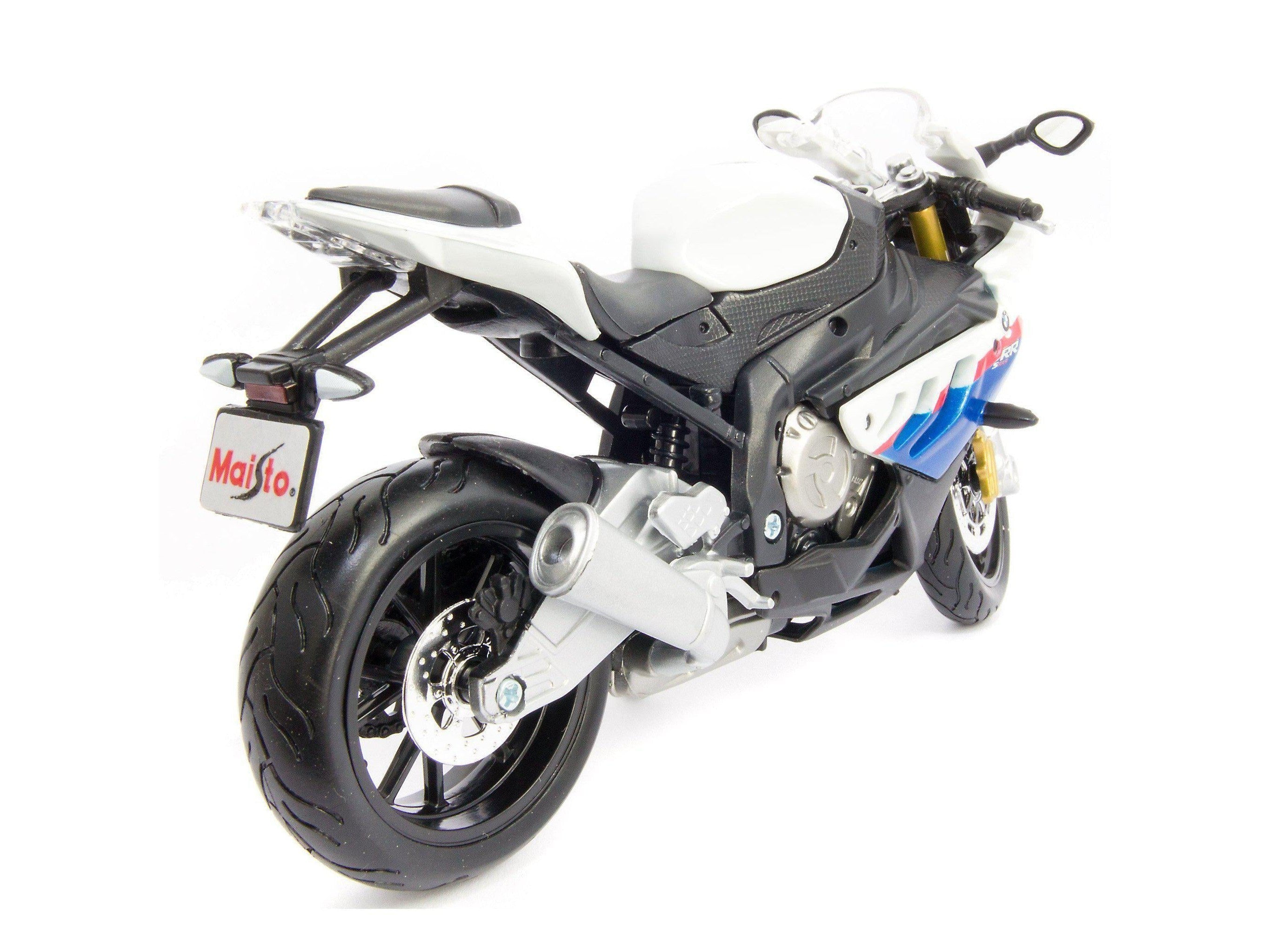 BMW S 1000 RR white - 1:12 Scale Motorbike Model