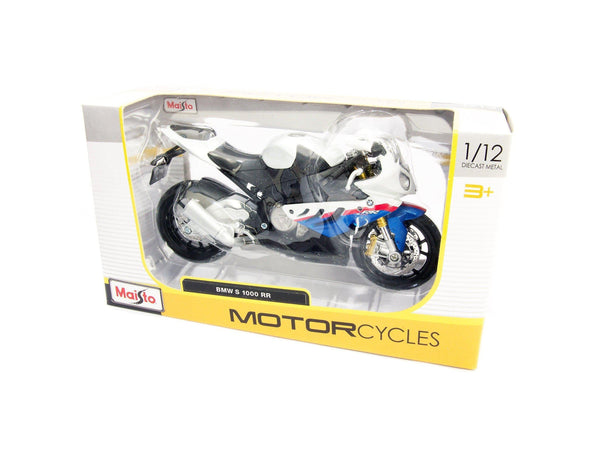 BMW S 1000 RR white - 1:12 Scale Motorbike Model