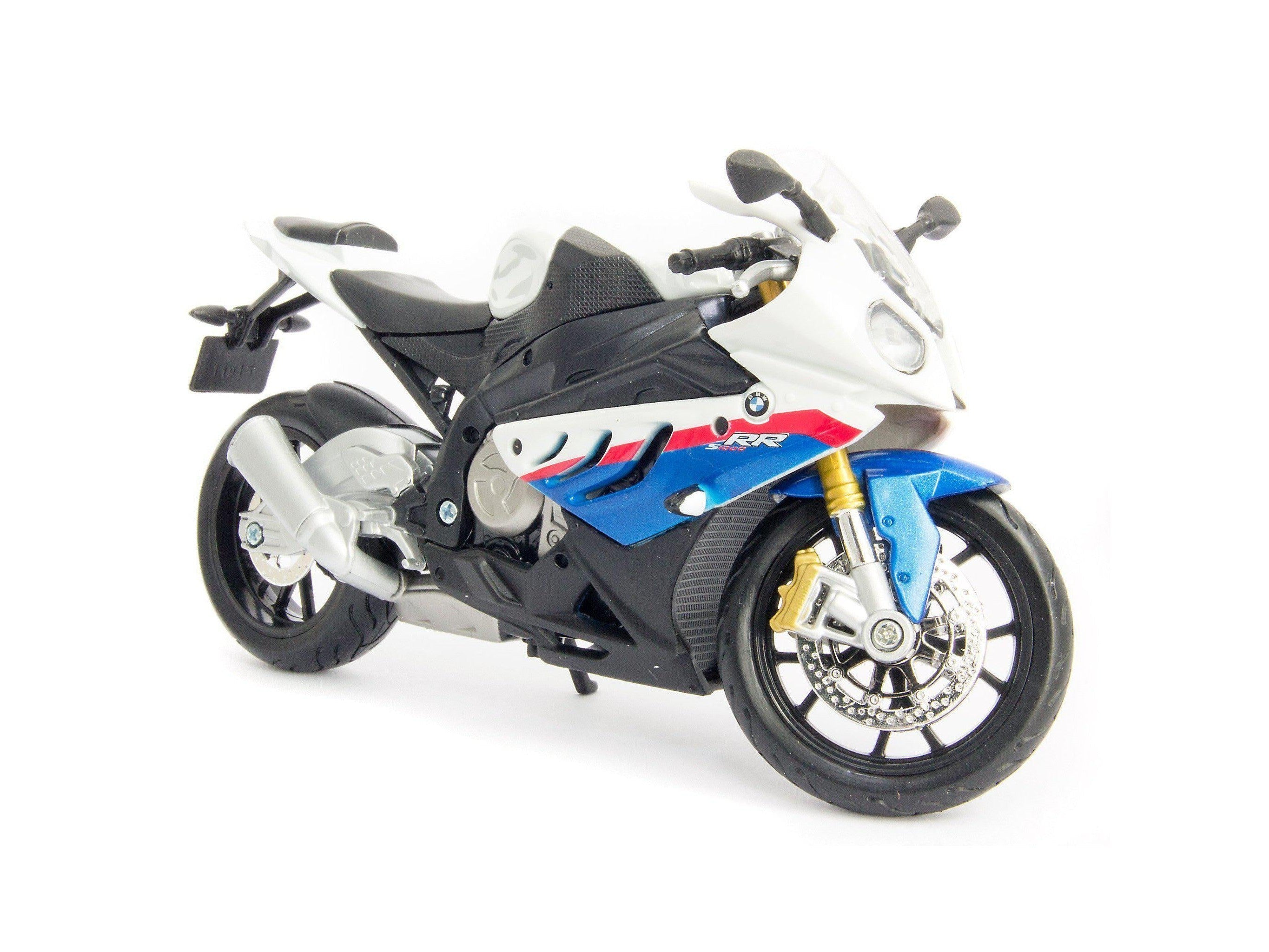 BMW S 1000 RR white - 1:12 Scale Motorbike Model