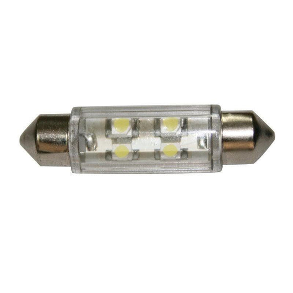 Bulb T11 12V LED SV8.5-8 Cool White 11x39mm | 4Boats