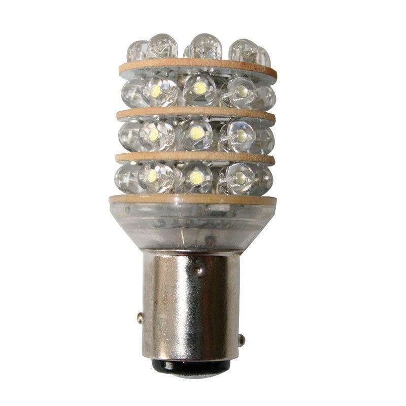 Bulb 12V T25 BAY15D LED cool white 15×52.5 mm | 4Boats