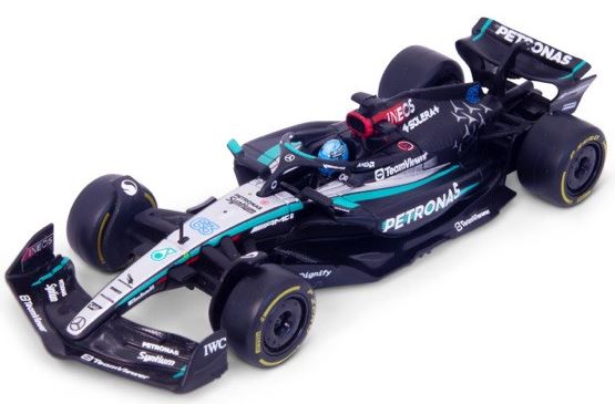 Mercedes-AMG F1 W15 E PERFORMANCE #63 F1 2024 George Russell - 1:43 Scale Bburago Diecast Model
