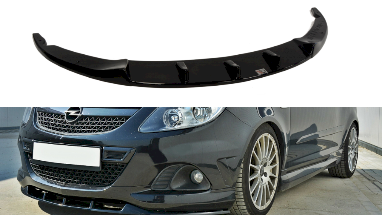 Maxton Design - FRONT SPLITTER OPEL CORSA D NURBURG (FOR OPC / VXR BUMPER)