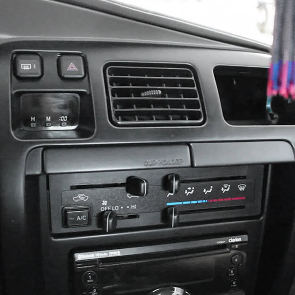 4Pcs Air Conditioning Control Switch Knob Black For Toyota RAV4 4Runner Tacoma Mr2 Tercel Paseo Tacoma Corolla Car Accessories