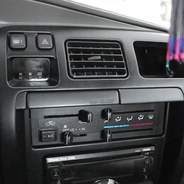 4Pcs Air Conditioning Control Switch Knob Black For Toyota RAV4 4Runner Tacoma Mr2 Tercel Paseo Tacoma Corolla Car Accessories