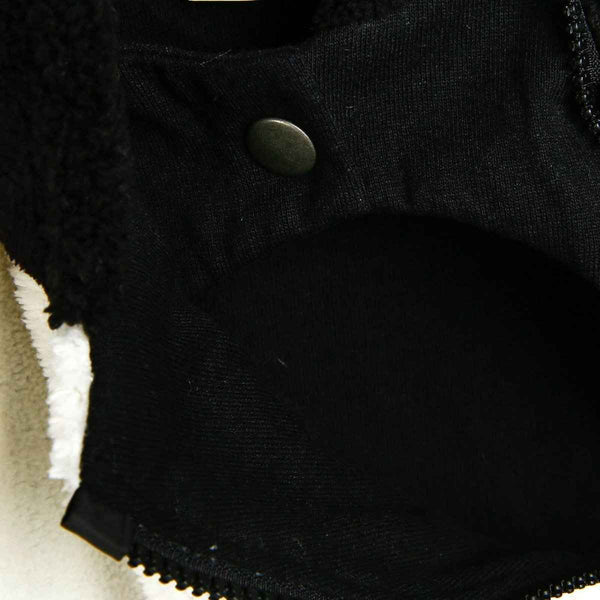 Midimod Newborn Welsoft Penguin Footed Jumpsuit - Black