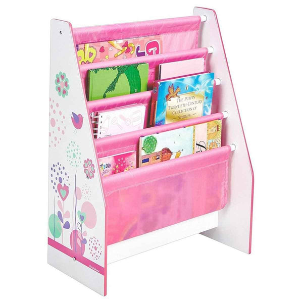 Hello Home Kids Sling Bookcase - Flowers and Birds