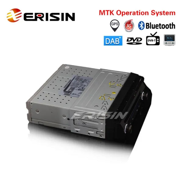 ES6588K Universal  motorized retractable Touch Screen 7" Detachable 1 Din DAB+Car Stereo DVD Radio USB SD GPS Bluetooth RDS DTV SatNav