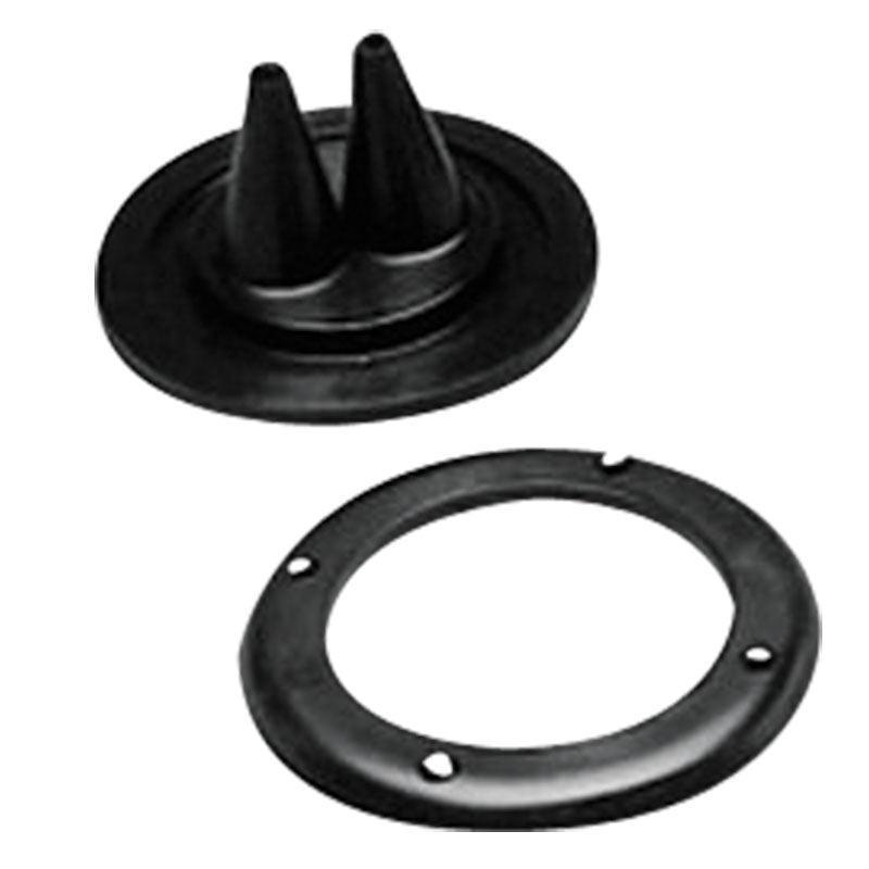 Cable Boot Split Cable Gland 115mm (Ø105mm cut-out) Black | 4Boats