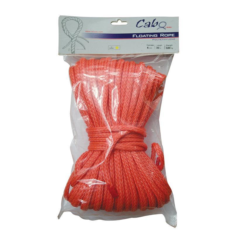 CABO Floating 8 mm Rope — 30 m Orange | 4Boats