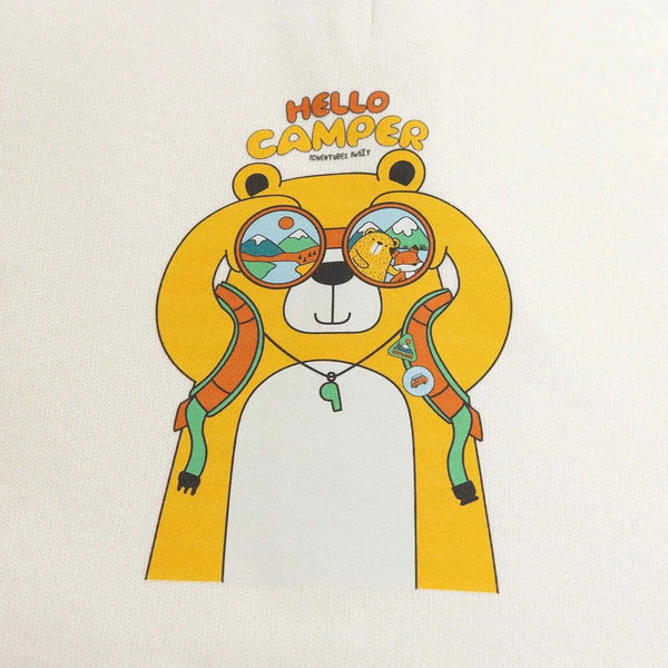 Little Plane Hello Camper Baby Boy 2 Pcs Beanies - Green