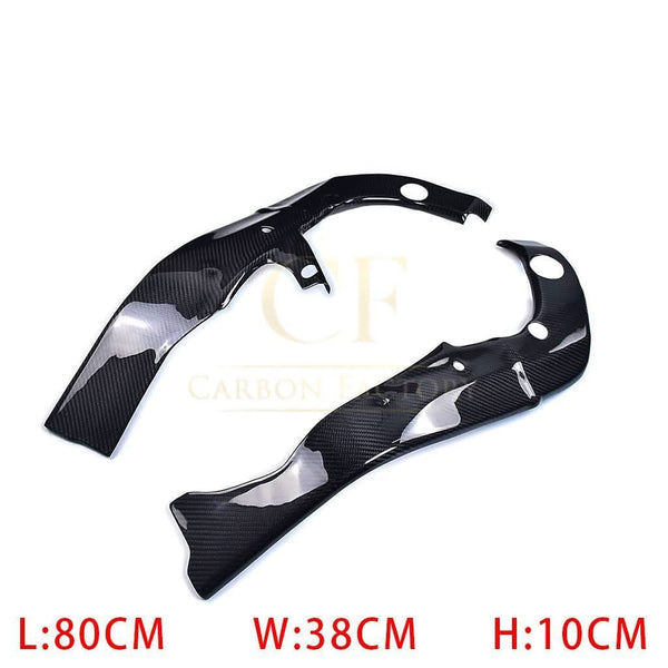 Pre-preg Carbon Fibre Frame Covers for Yamaha R6 2017-2022