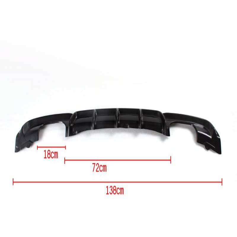 Carbon Fibre Rear Diffuser Quad Exhaust for BMW F30 F31 3 Series 12-19