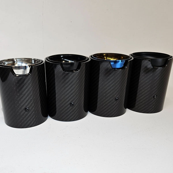 Carbon Fibre Exhaust tip for BMW 135i 140i 235i 240i 335i 340i 435i 440i 11-19