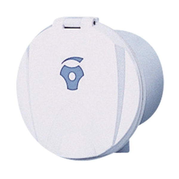 Case Round Water Tap Case with Lid, White | 4Boats