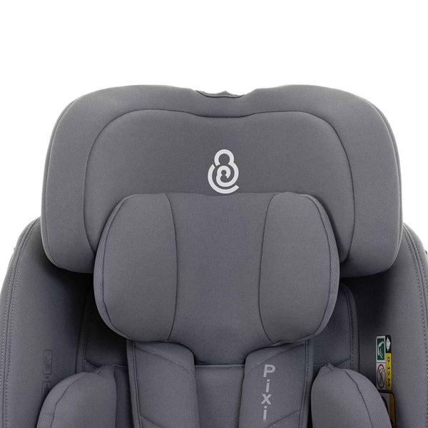 baby plus Pixi i-Size Group 0+/1/2/3 (Birth to 12 Years) Car Seat - Grey