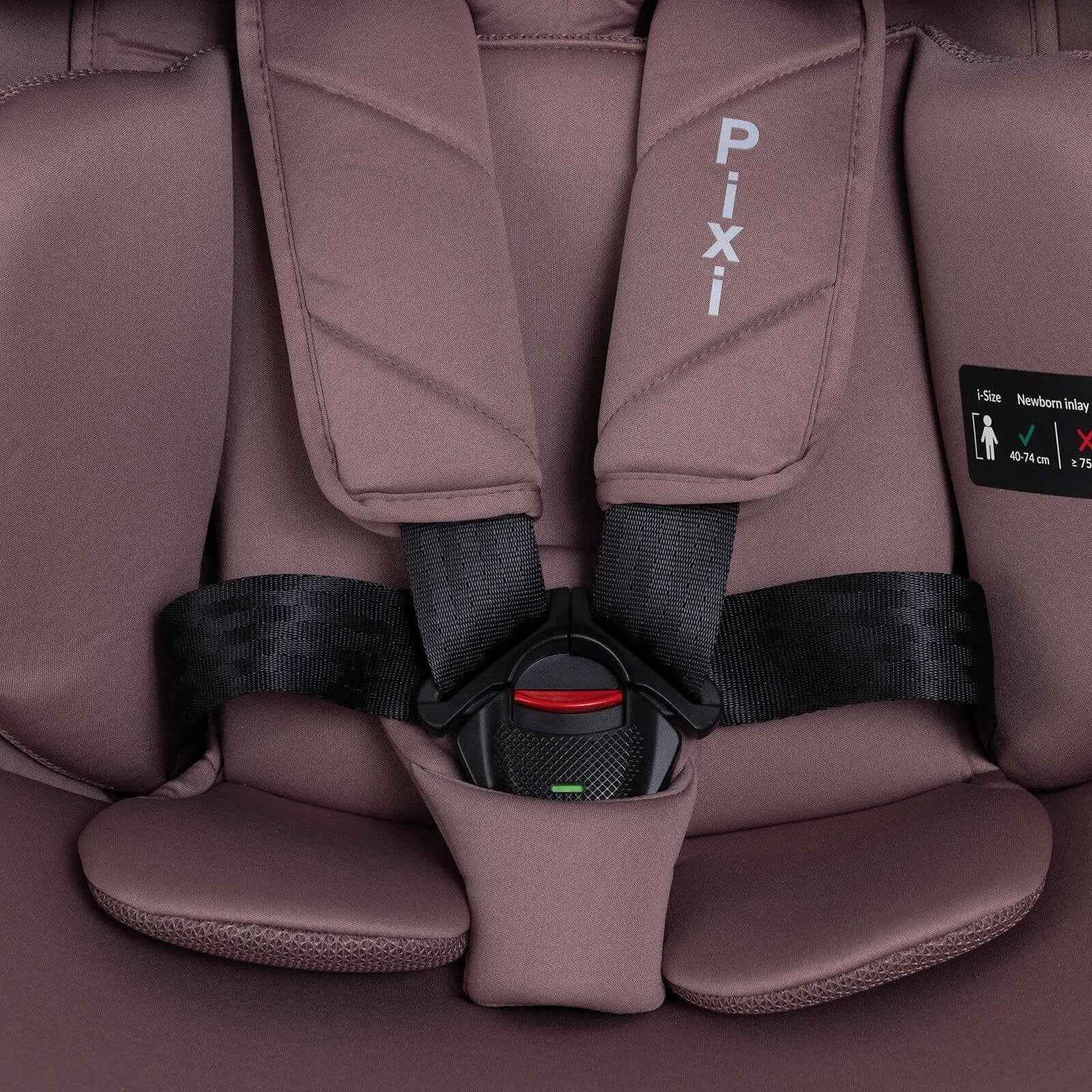 baby plus Pixi i-Size Group 0+/1/2/3 (Birth to 12 Years) Car Seat - Pink