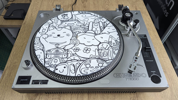 Tokyo Slipmat – With Colour In Potential