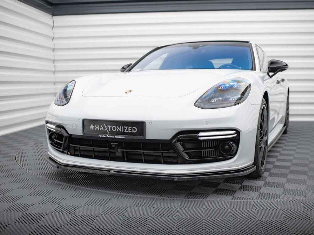 Maxton Design - FRONT SPLITTER PORSCHE PANAMERA TURBO/ GTS 971
