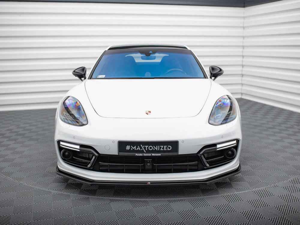 Maxton Design - FRONT SPLITTER PORSCHE PANAMERA TURBO/ GTS 971