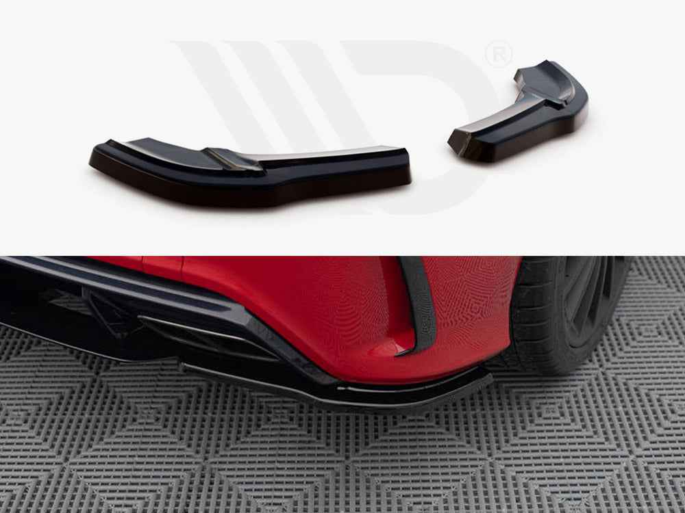 Maxton Design - REAR SIDE SPLITTERS MERCEDES A W176 AMG FACELIFT